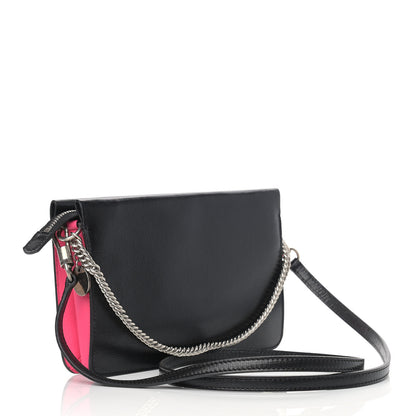 Givenchy Sugar Goatskin Cross 3 Crossbody Bag Black Pink 3 of 10