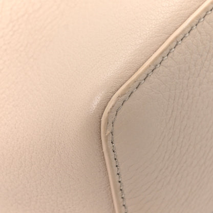 Loro Piana Grained Calfskin L19 Extra Pocket Pouch Light Travertine 10 of 11