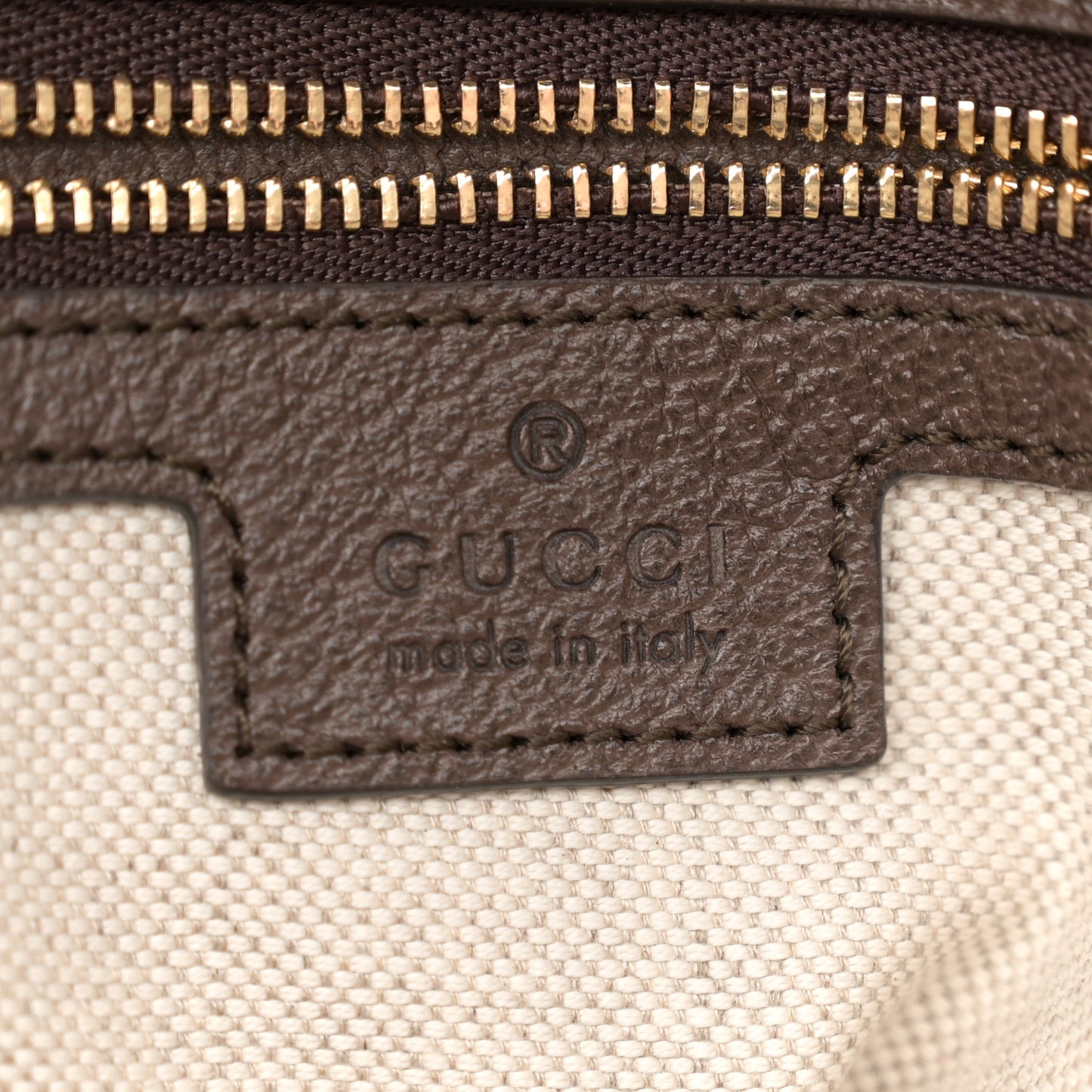 GG Supreme Monogram Textured Dollar Calfskin Web Medium Blondie Top Handle Shoulder Flap Bag Beige Ebony New Acero