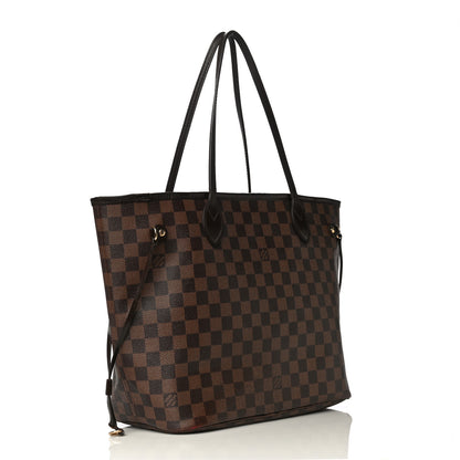 Louis Vuitton Damier Ebene Neverfull MM 3 of 26