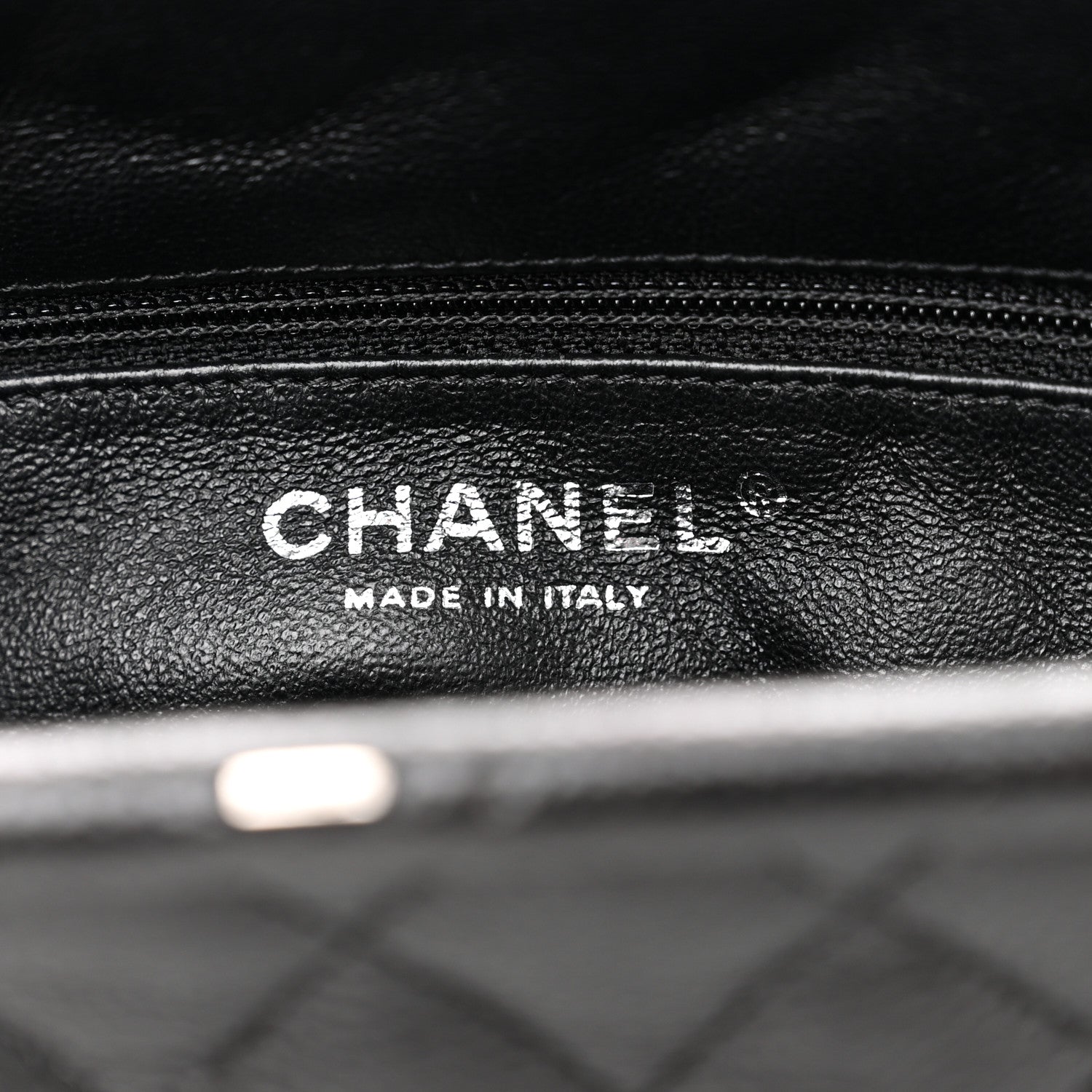 Chanel Caviar Quilted Timeless Clutch Black 6 of 11