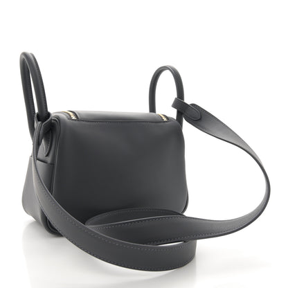 Hermes Swift Verso Mini Lindy 20 Graphite Gris Perle 3 of 11