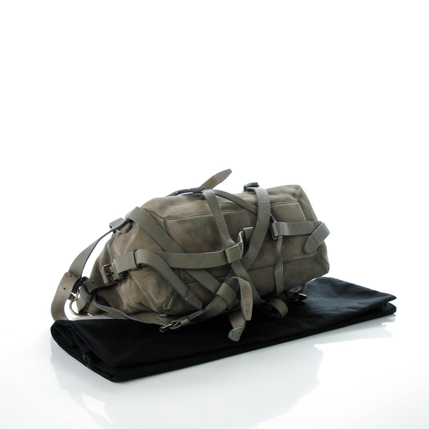 Suede Kirsten Satchel Grey