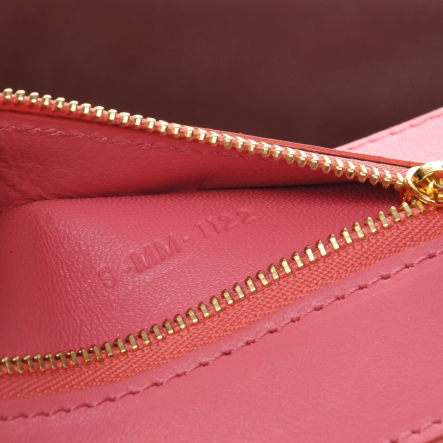 Celine Smooth Lambskin Vertical Bi-Cabas Pink Rust 8 of 8