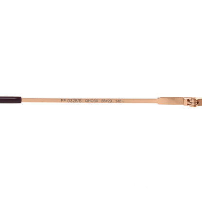 Fendi Round Sunglasses FF0325/S Gold 6 of 7