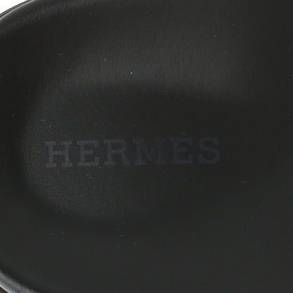 Hermes Calfskin Womens Chypre Sandals 37 White 7 of 11
