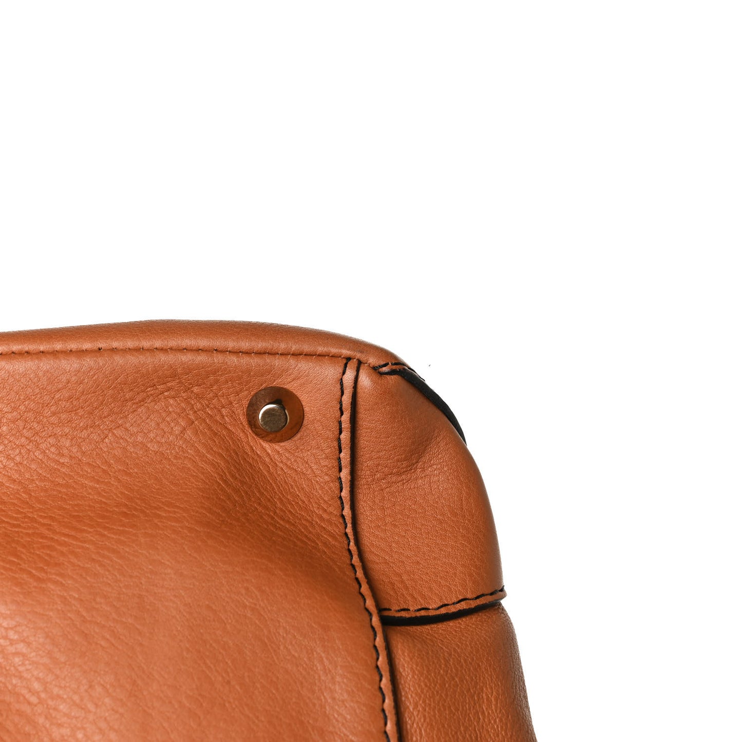 Calfskin Mary Satchel Brown