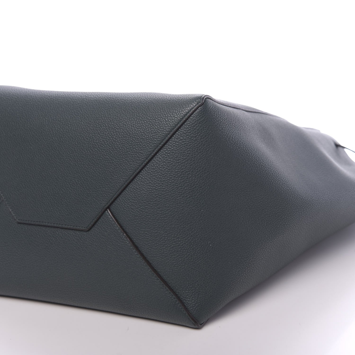 Celine Soft Grained Calfskin Medium Belt Cabas Phantom Amazone 9 of 9