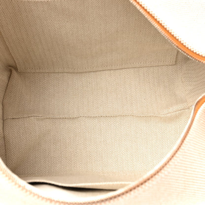Hermes Canvas Large Bride-A-Brac Cabriole Case Biscuit 5 of 9
