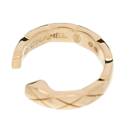 Chanel 18K Yellow Gold Coco Crush Single Ear Cuff Earring 4 of 4