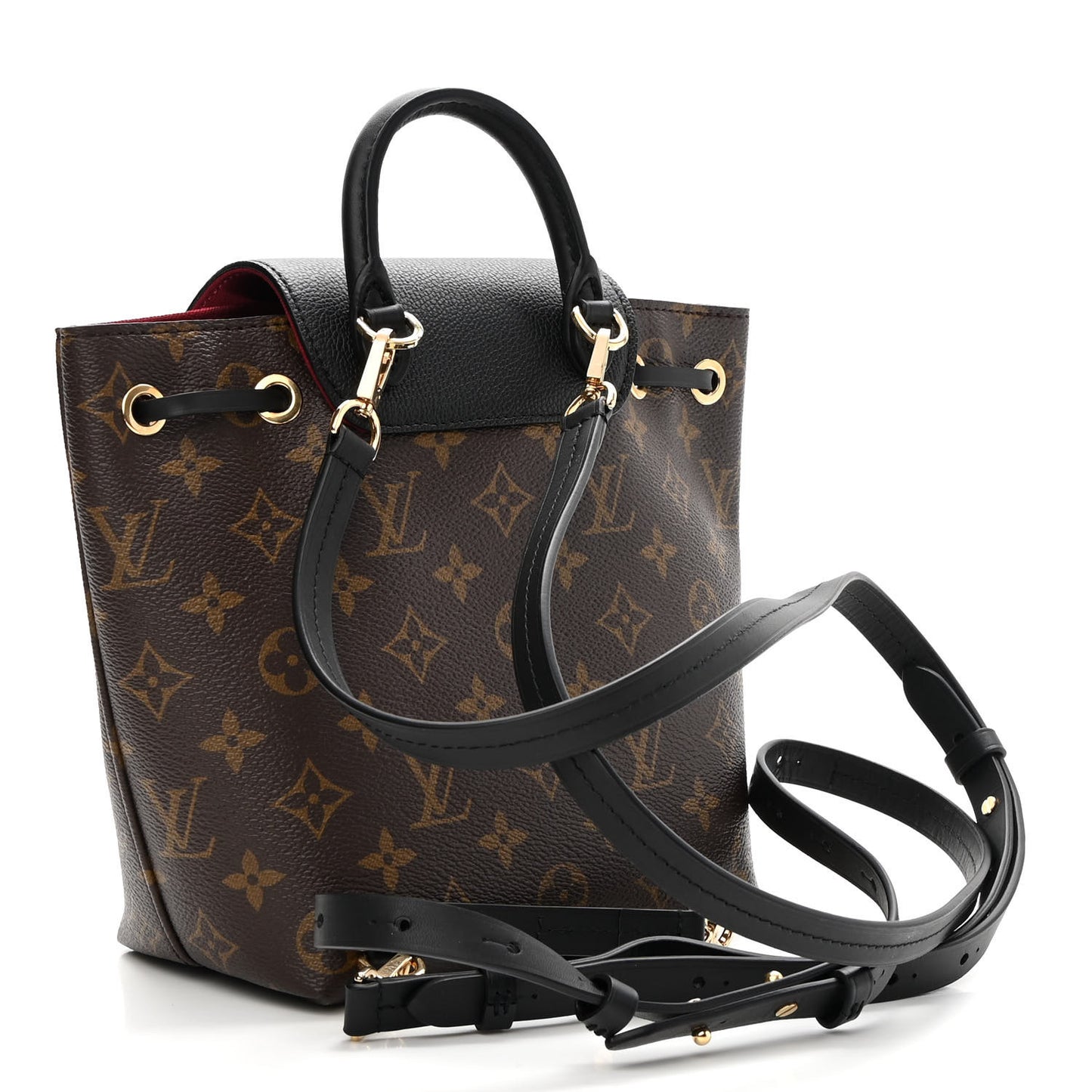 Monogram BB Montsouris NM Backpack Black