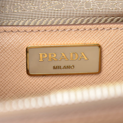 Prada Saffiano Medium Galleria Double Zip Tote Noisette 6 of 14