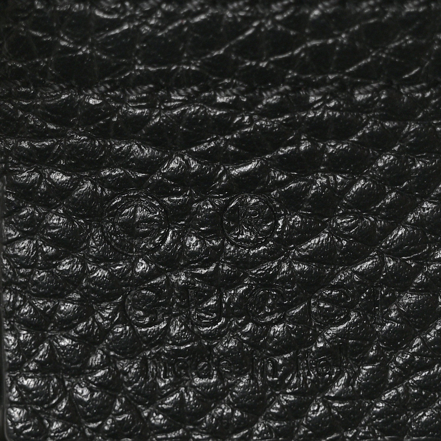 Gucci Pebbled Calfskin Medium Soho Chain Shoulder Bag Black 6 of 10