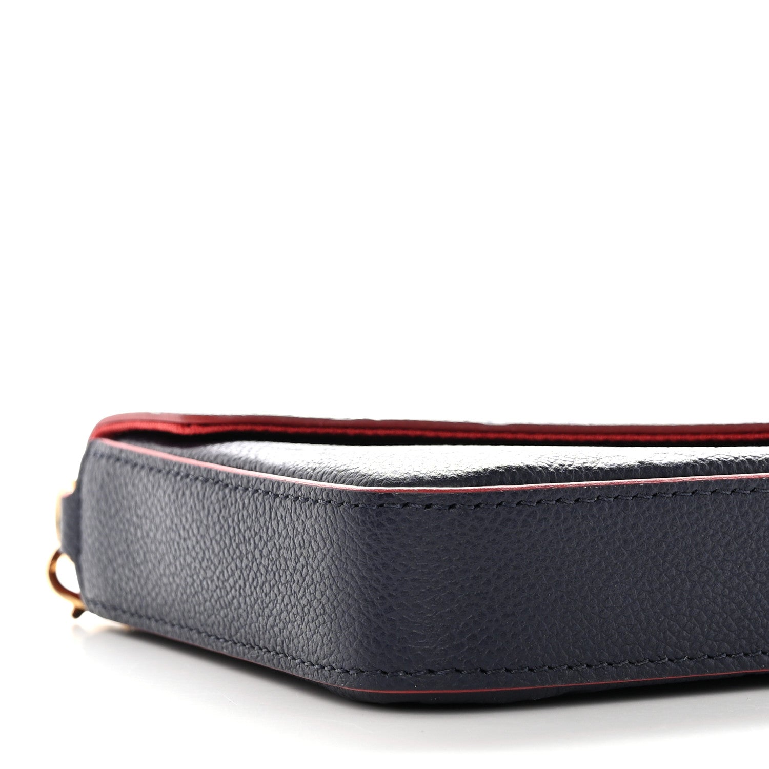 Louis Vuitton Empreinte Pochette Felicie Chain Wallet Marine Rouge 9 of 10