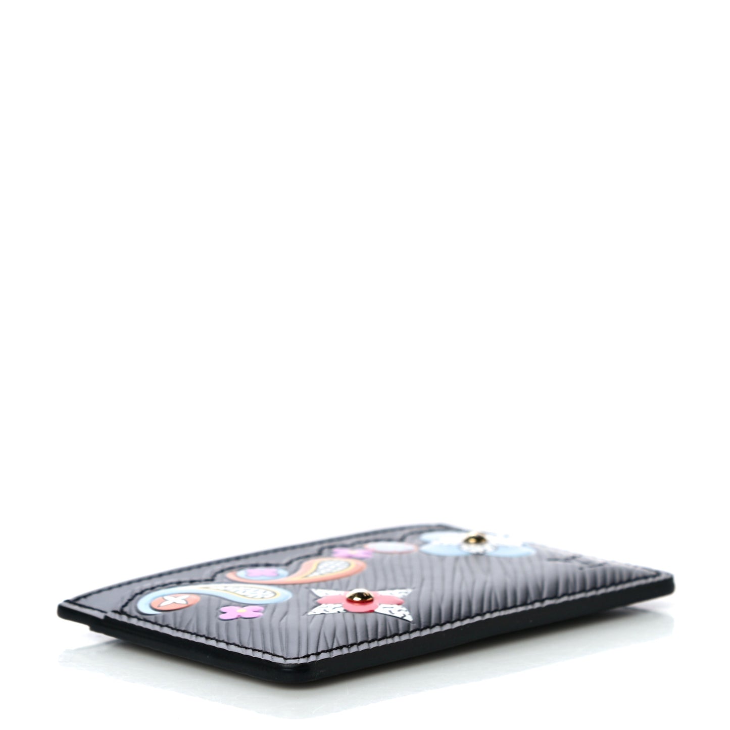 Epi Flower Remix Card Holder Black