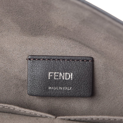 Fendi Vitello Century Pearl Bi-Color Scalloped Back to School Backpack Cuoio Camelia 6 of 8