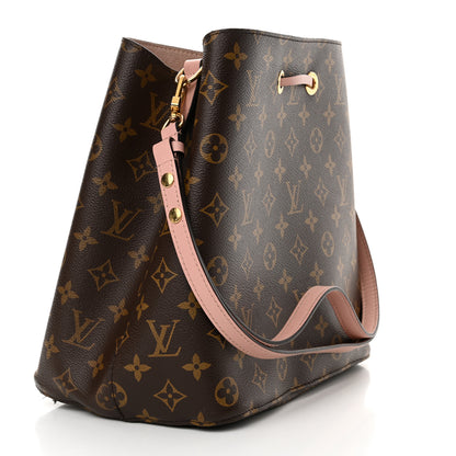 Louis Vuitton Monogram Neonoe MM Rose Poudre 3 of 13