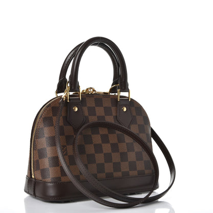 Louis Vuitton Damier Ebene Alma BB 4 of 9