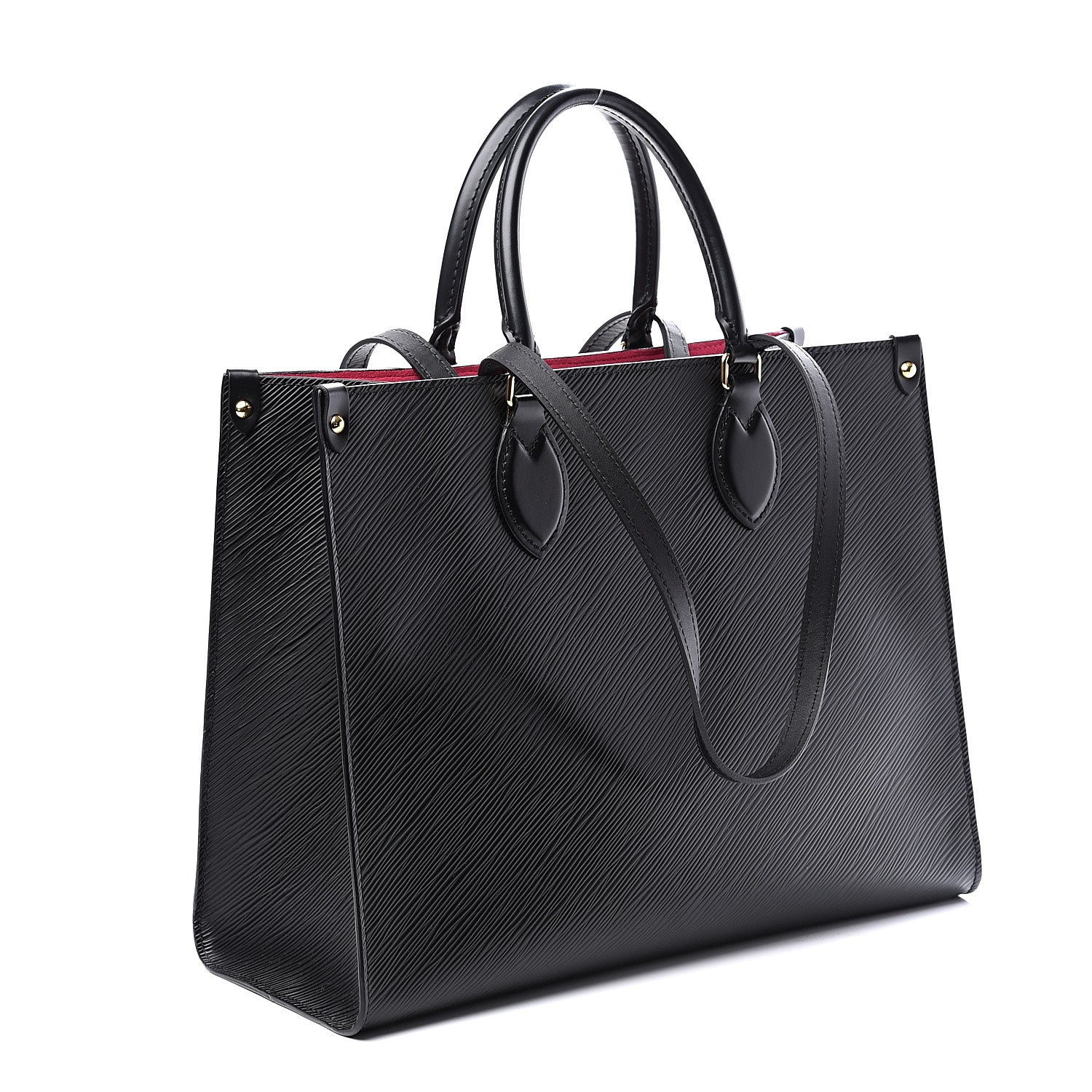 Louis Vuitton Epi Onthego MM Black 2 of 10