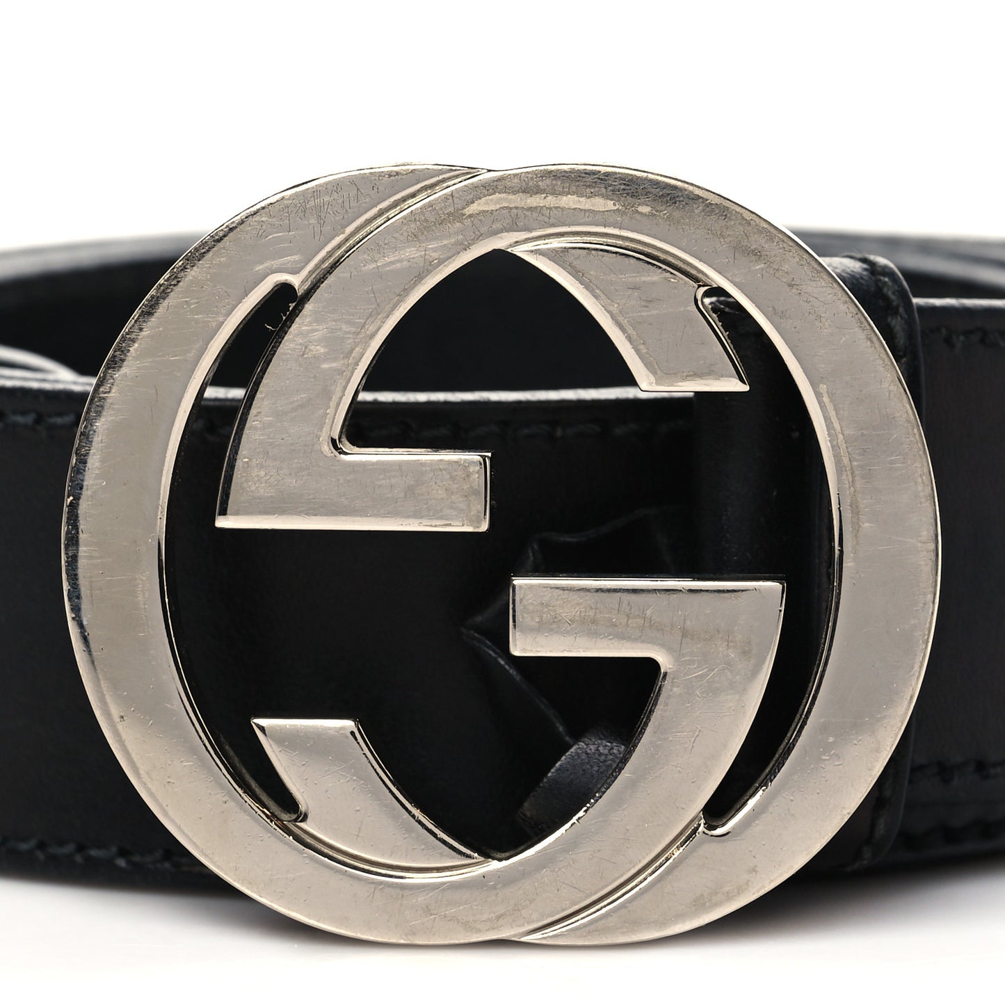 Calfskin Interlocking G 40mm Belt 90 36 Black