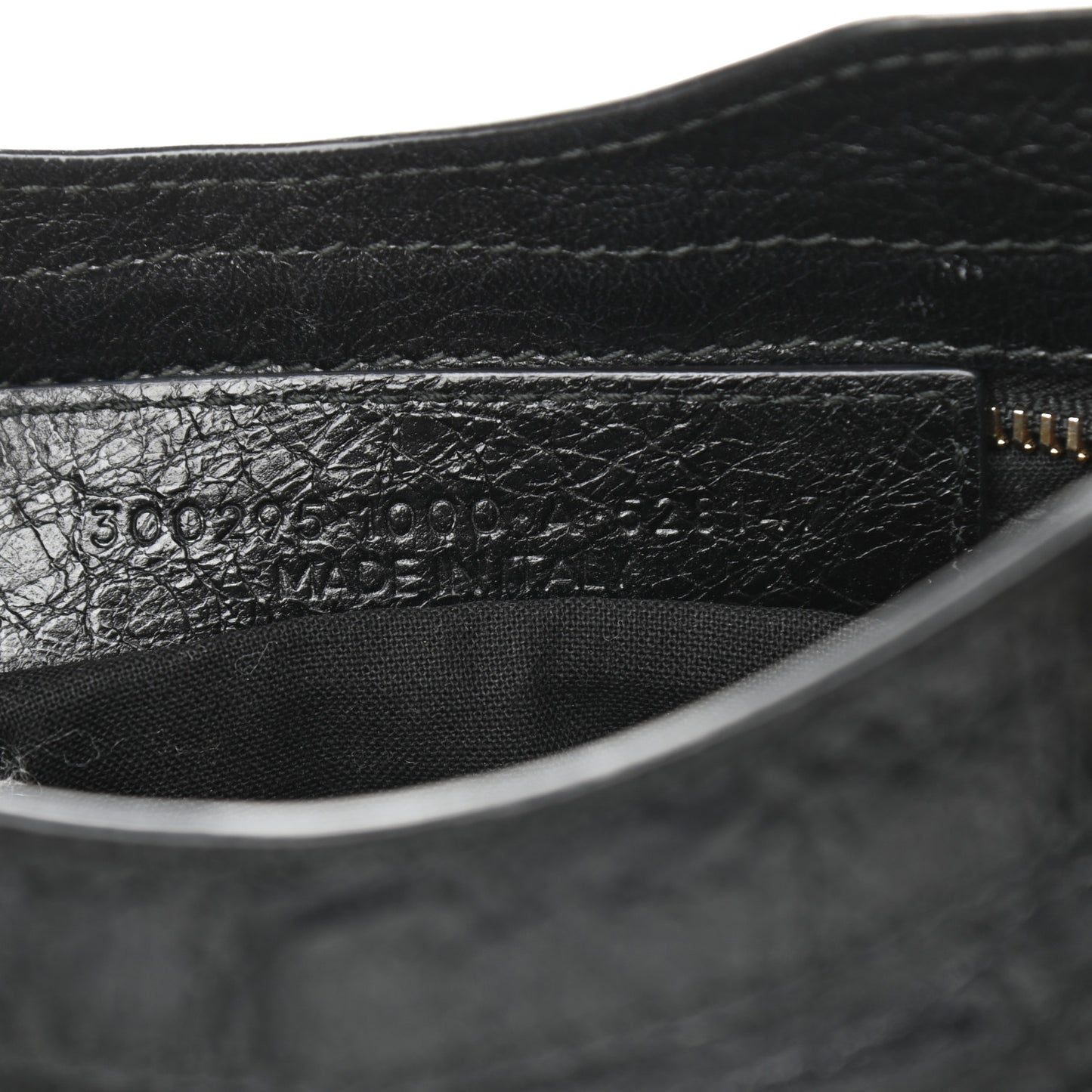 Agneau Classic Gold Hardware Mini City Black