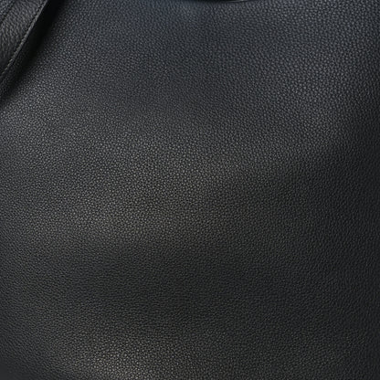 The Row Grained Calfskin Large N/S Hook Tote Black 6 of 8