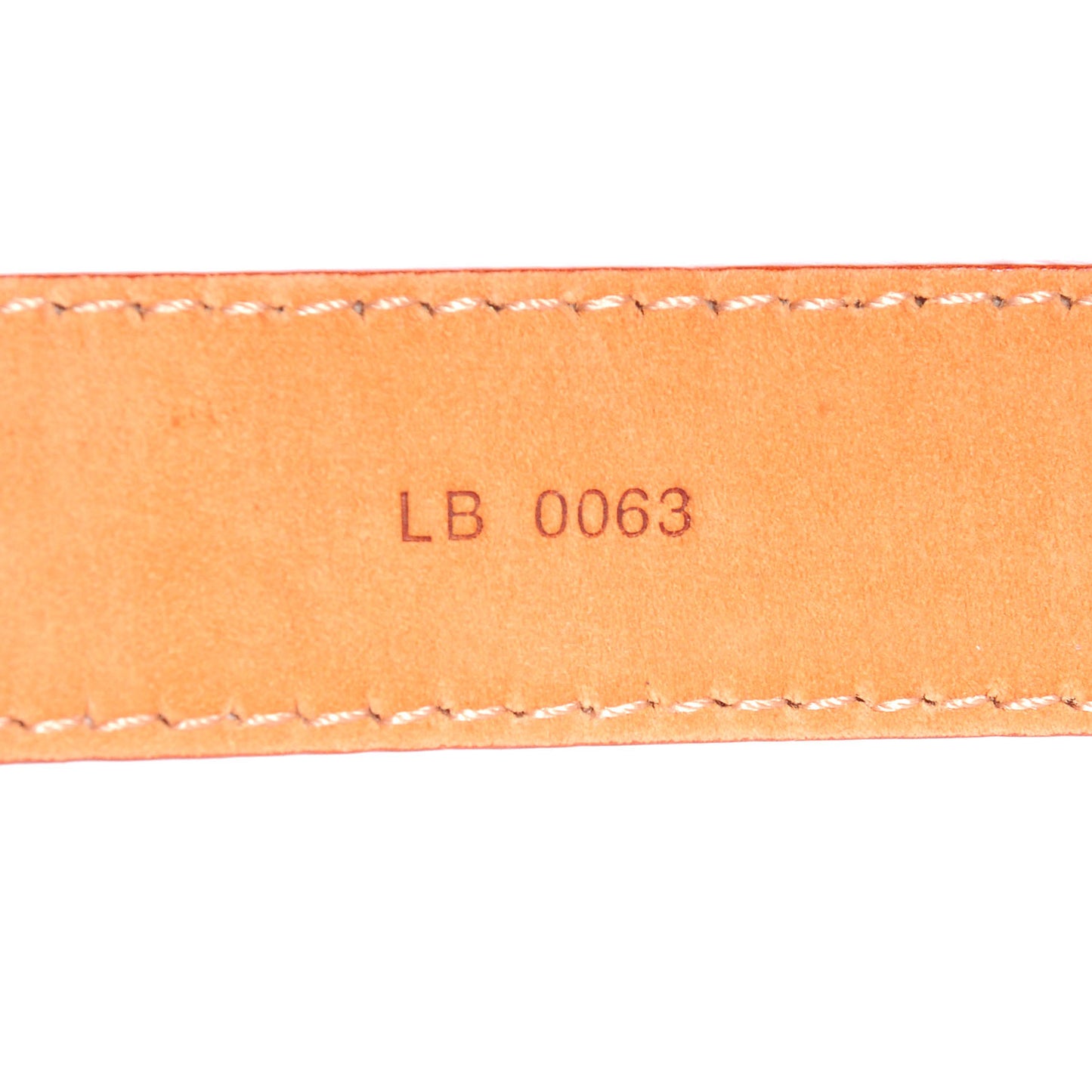Monogram Multicolor Belt 80 32 White