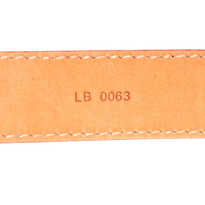 Louis Vuitton Monogram Multicolor Belt 80 32 White 4 of 5