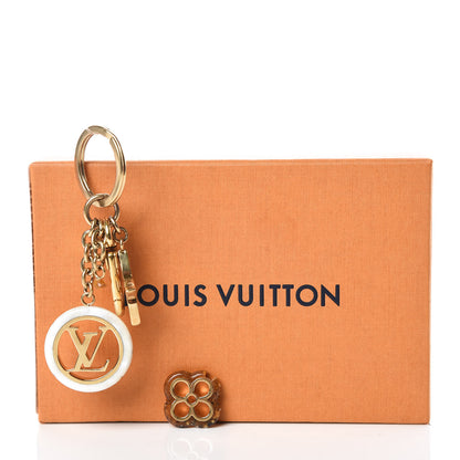 Louis Vuitton Colorline Bag Charm Key Holder White Brown 12 of 12