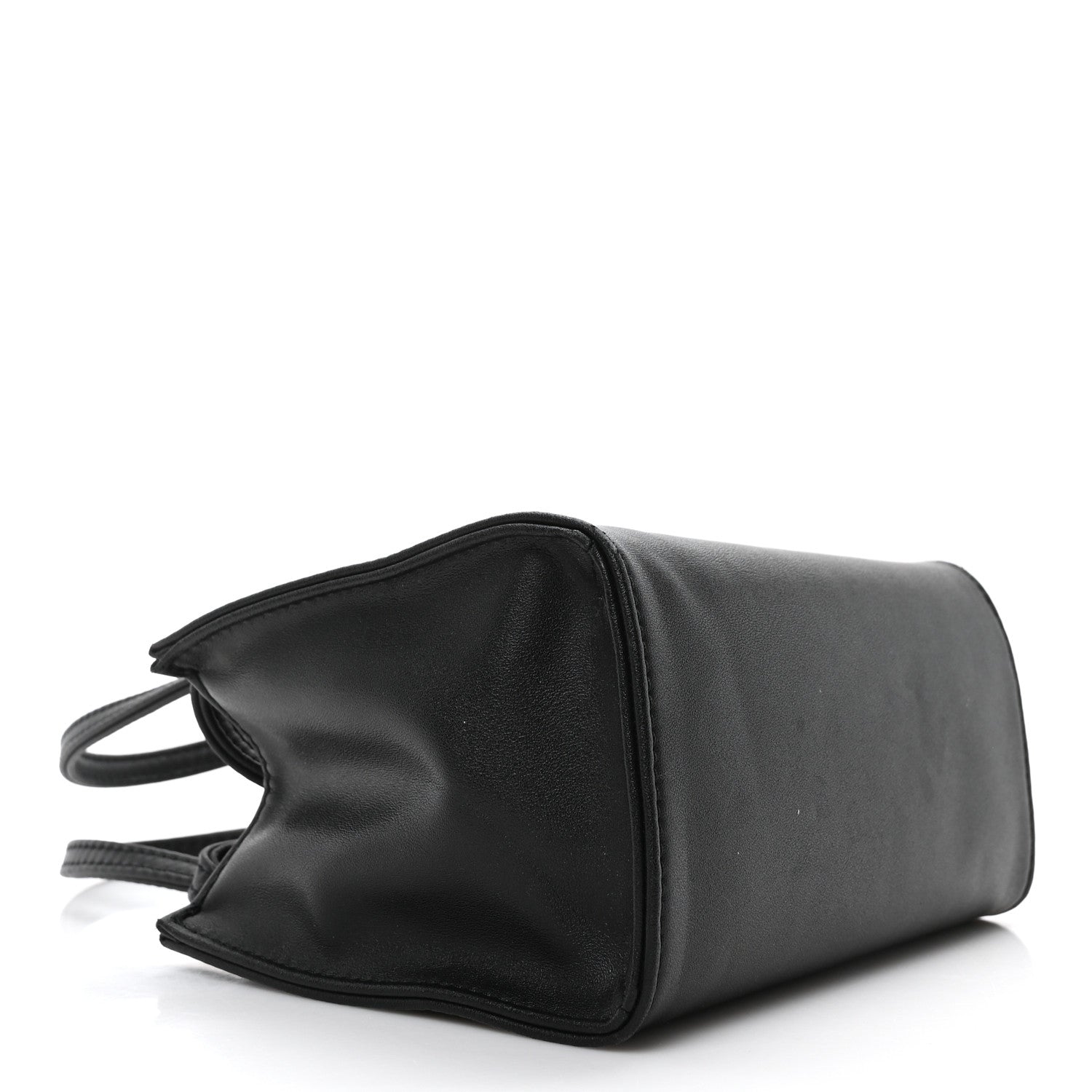Telfar Vegan Leather Small Shopping Bag Black 4 of 10