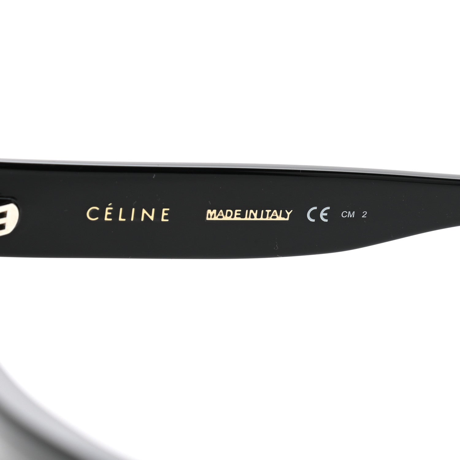 Celine Shadow Sunglasses CL 41026/S Black Havana 5 of 6