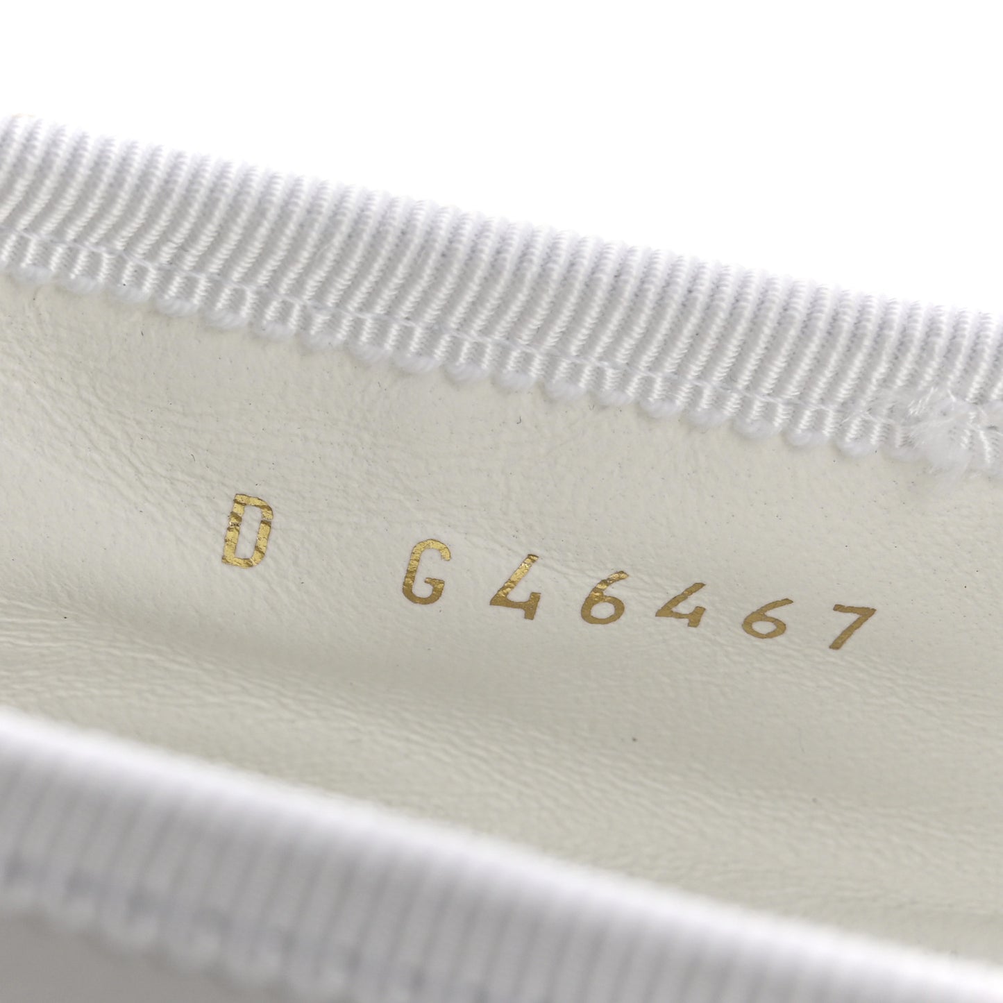 Lambskin Mary Jane Flats 39 White