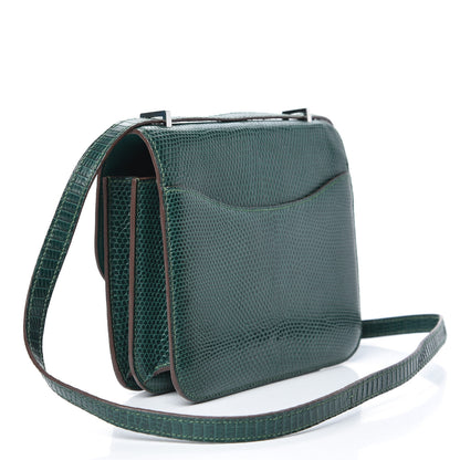 Hermes Lizard Constance 18 Malachite 3 of 17