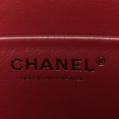 Chanel Grained Calfskin Small Souplissimo Maxi Flap Burgundy 6 of 11