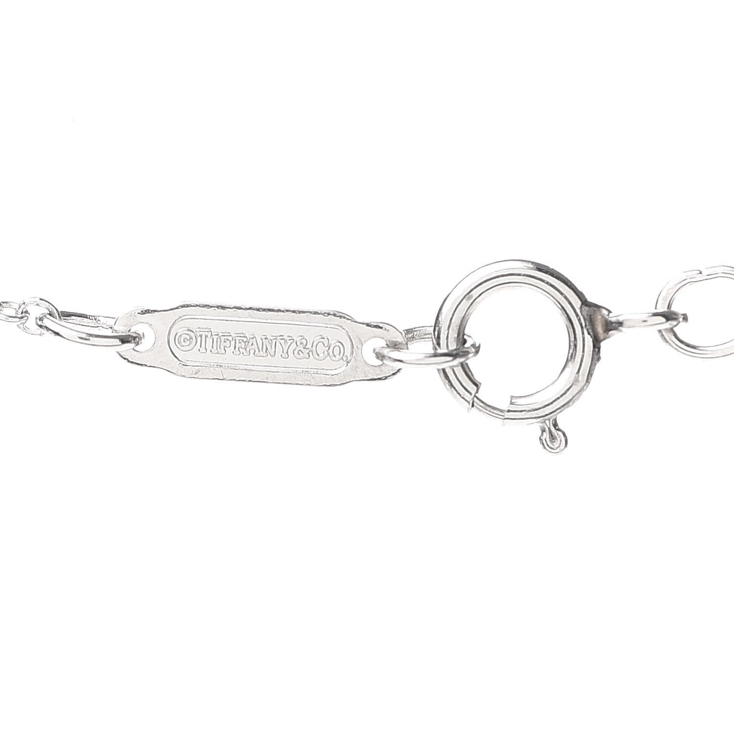 Platinum Diamond Grace Drop Pendant Necklace
