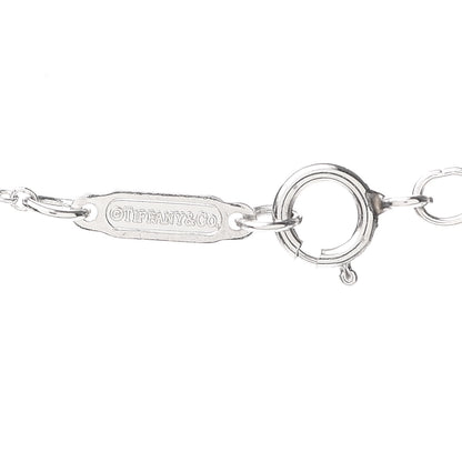 Tiffany Platinum Diamond Grace Drop Pendant Necklace 5 of 6
