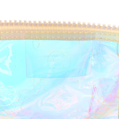 Louis Vuitton PVC Monogram Keepall Bandouliere 50 Iridescent Prism 5 of 11