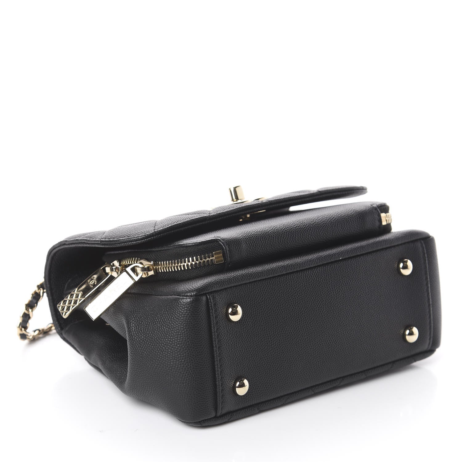 Chanel Caviar Quilted Mini Business Affinity Flap Black 3 of 8