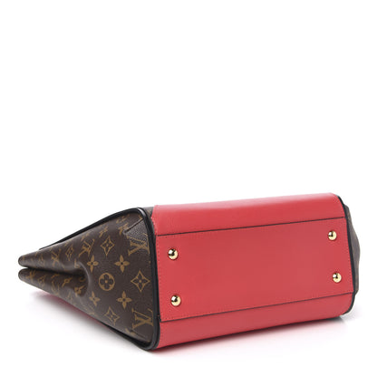 Louis Vuitton Calfskin Monogram Kimono Tote Poppy 4 of 9