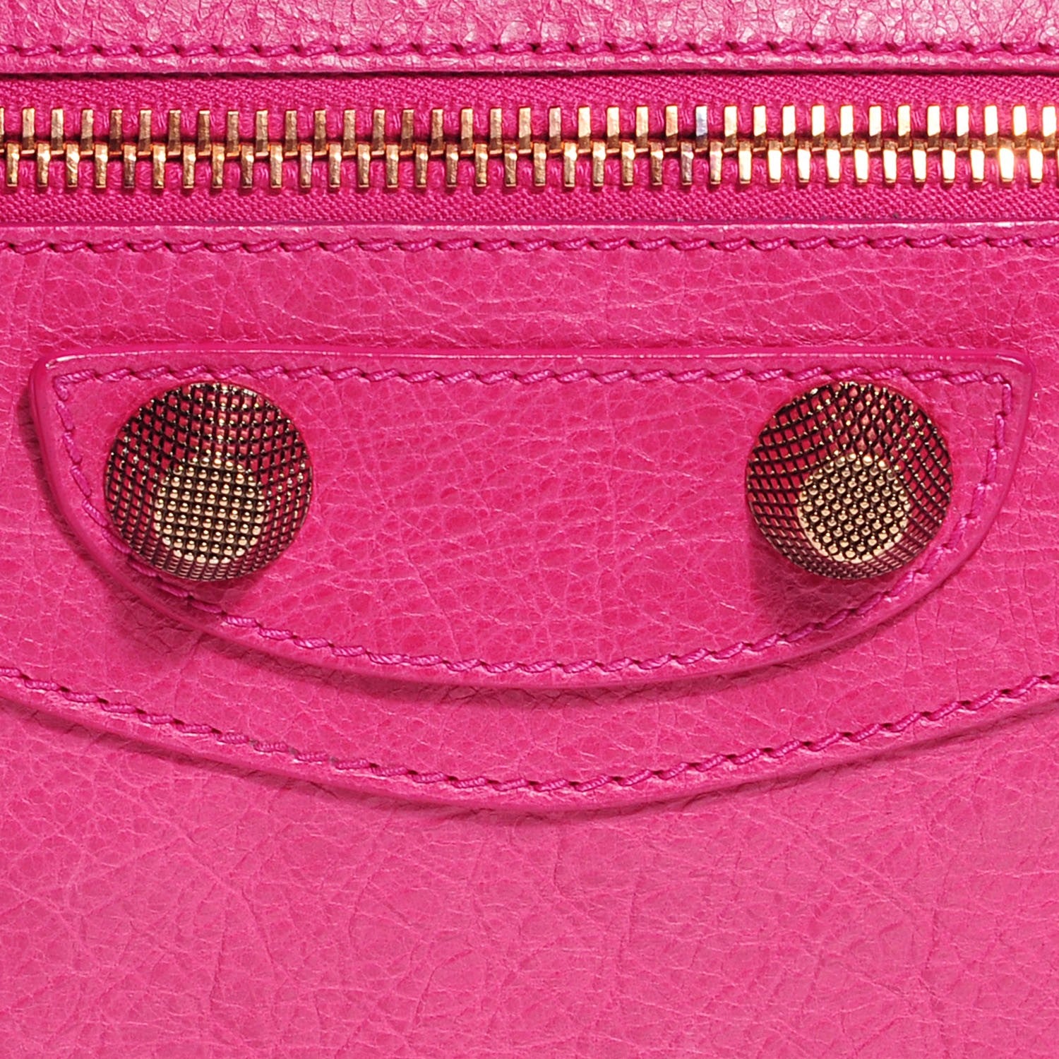 Balenciaga Agneau Giant 21 Rose Gold Hardware City Cyclamen Fucsia 8 of 17