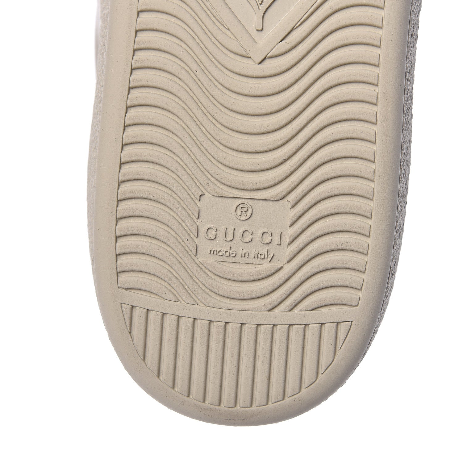 Gucci Calfskin Web Floral Embroidered Mens Ace Sneakers 11 Off White 6 of 8