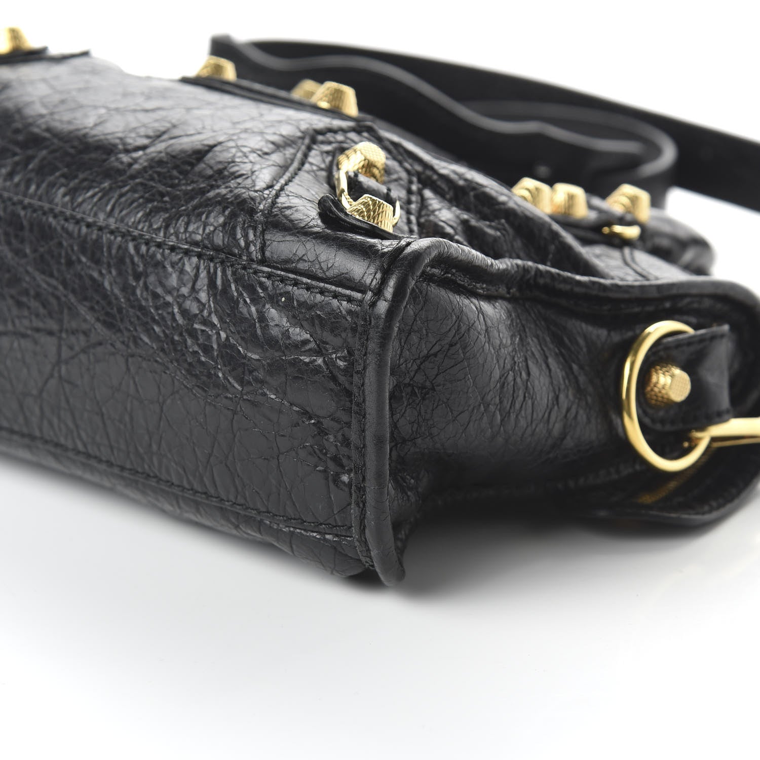 Balenciaga Agneau Giant 12 Gold Hardware Mini City Black 7 of 10
