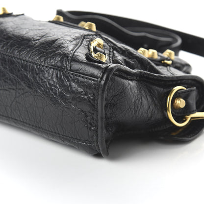 Balenciaga Agneau Giant 12 Gold Hardware Mini City Black 7 of 10