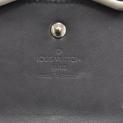 Louis Vuitton Mat Monogram Porte Tresor International Black 7 of 8