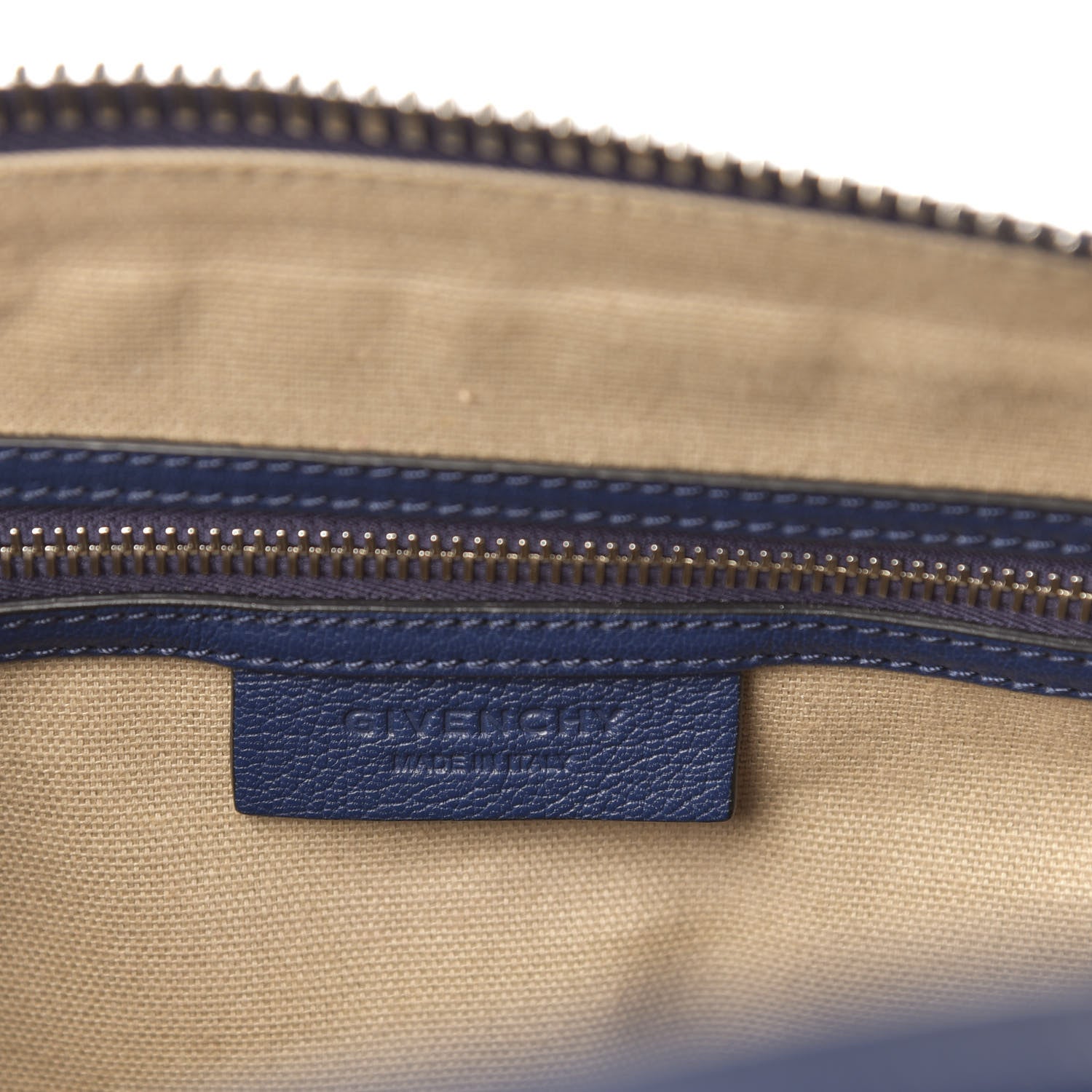 Givenchy Sugar Goatskin Medium Antigona Navy 6 of 11