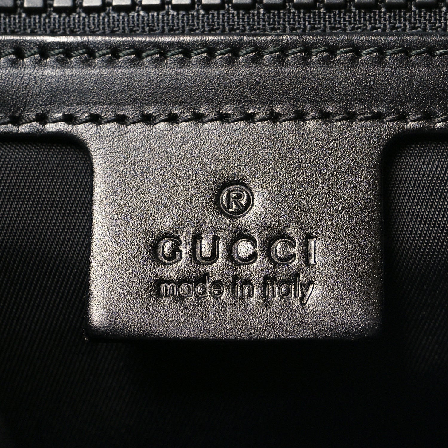 Gucci Techno Canvas Web Double Buckle Backpack Black 6 of 10