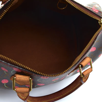 Louis Vuitton Monogram Cerises Speedy 25 5 of 8