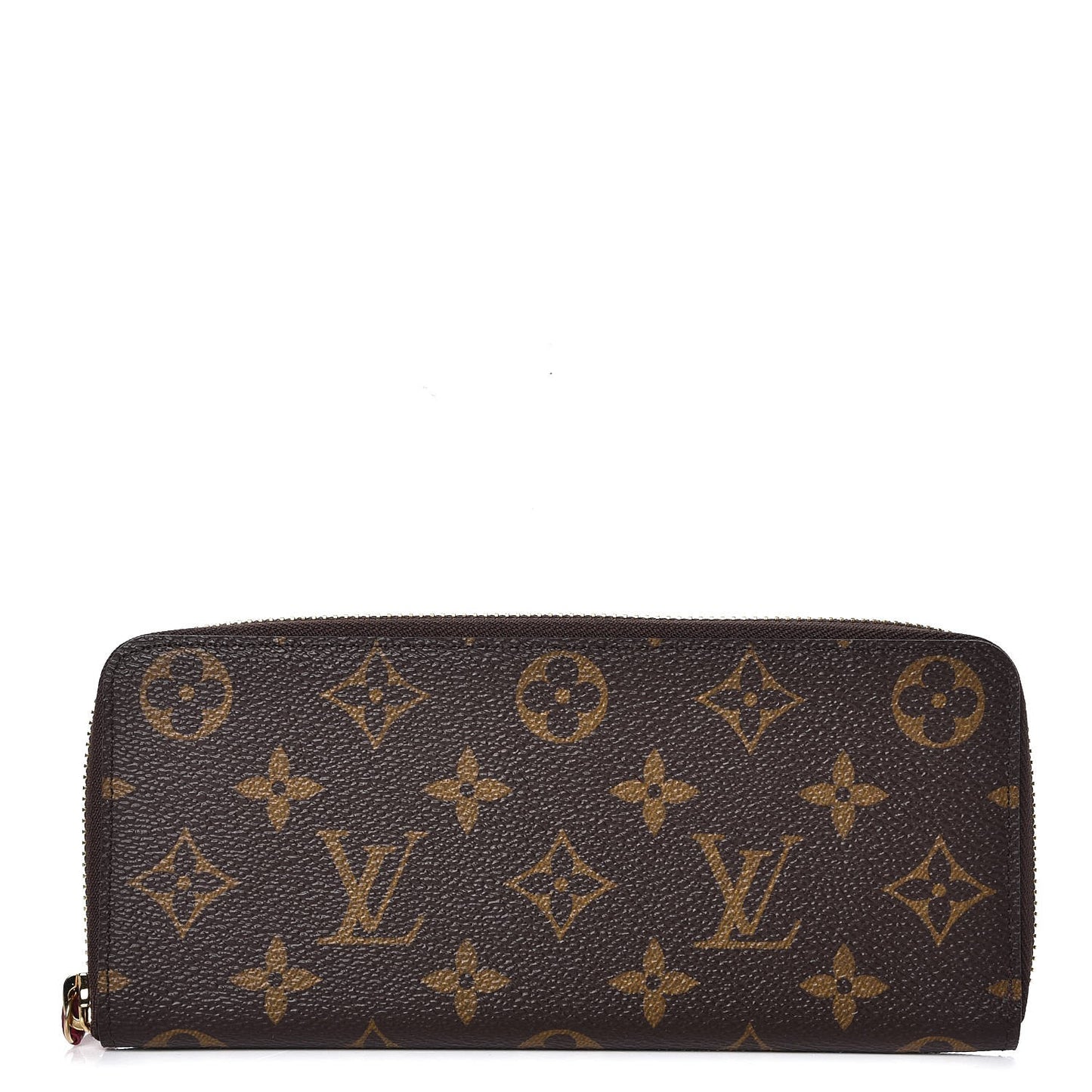 Monogram Clemence Wallet Fuchsia