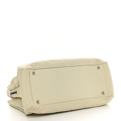 Chanel Caviar CC Timeless Soft Tote Off White 4 of 9