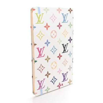 Louis Vuitton LV x TM Monogram Multicolor Jane Notebook MM  White 3 of 6
